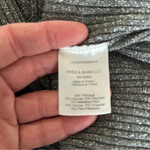 Veronica Beard Metallic Threads Turtleneck - Picture 13 of 13